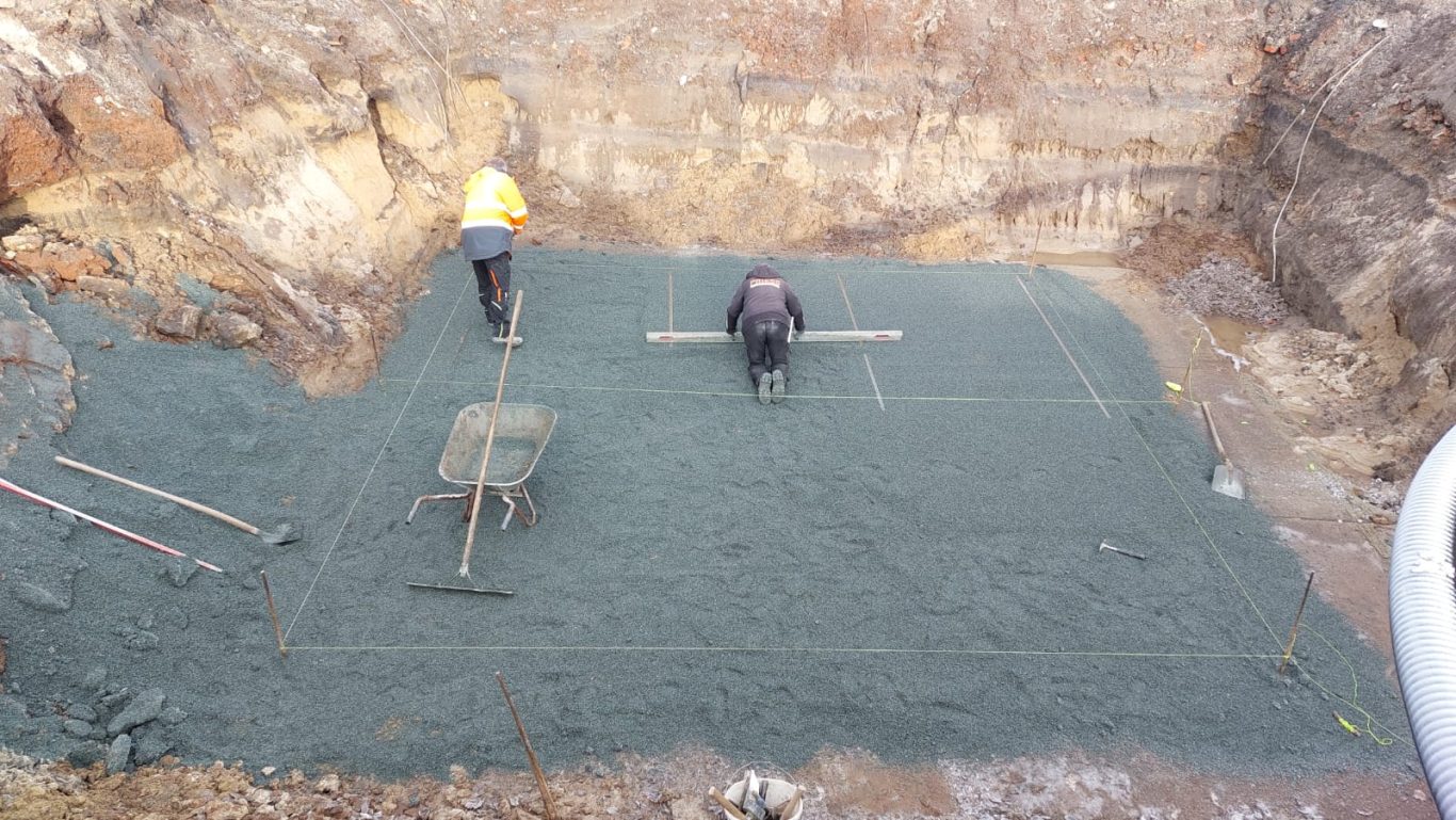 Boizenburg, Baugrube GroundCube